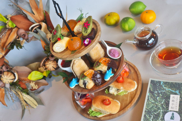 CAFE＆RESTAURANT燈下　アフタヌーンティー『真鶴三段手帖 ―冬―』【真鶴町】